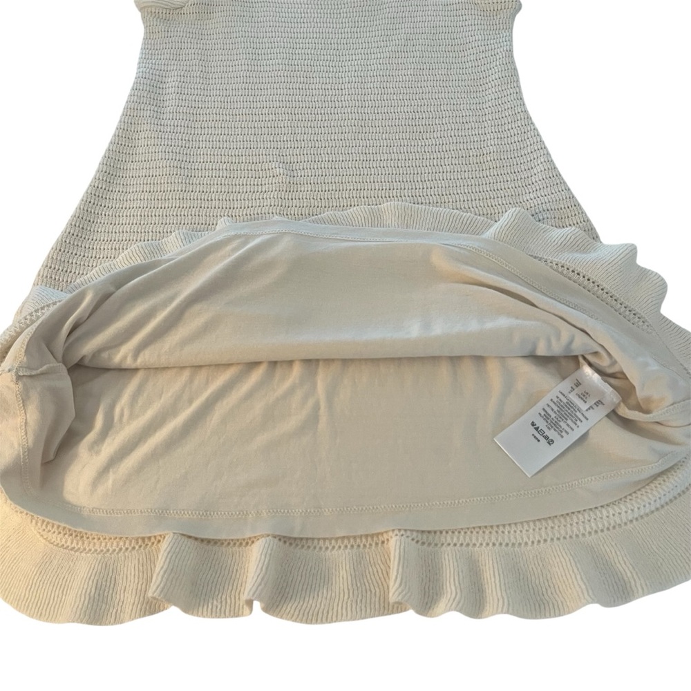 Anthropologie Crochet Style Lined Dress - Picture 3 of 7
